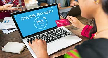 How do I collect money online?